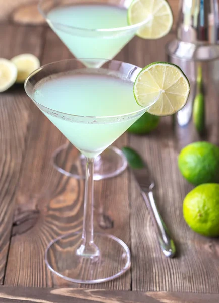 Glas klassischer Daiquiri Cocktail — Stockfoto