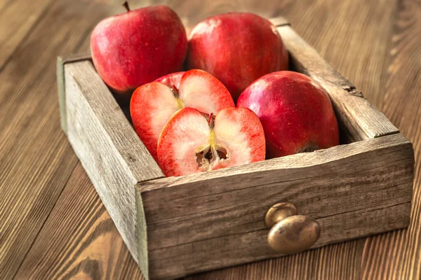 Apples With Red Flesh — Stock Photo, Image