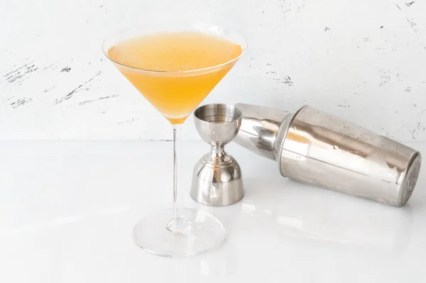 Bicchiere Cocktail Sheets Vetro Martini — Foto Stock