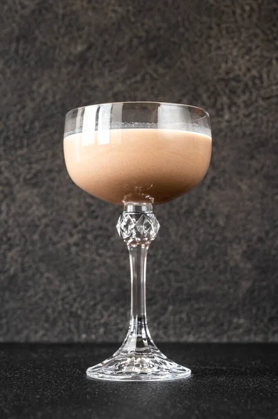 Cocktail Alexander Fatto Cognac Panna Creme Cacao — Foto Stock