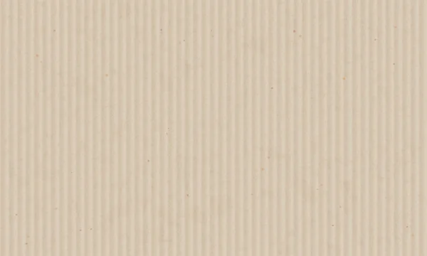 Folha de textura de papelão ondulado. Fundo de papel em branco — Vetor de Stock
