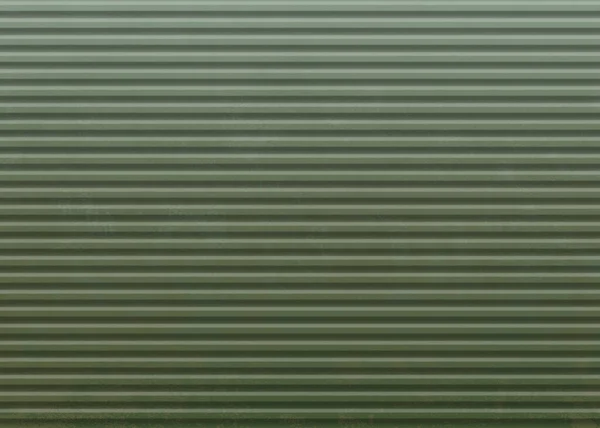 パターンを持つ金属の背景 貨物輸送用コンテナの鋼緑の壁 ベクターイラスト — ストックベクタ