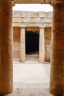 mezarlar krallar, paphos, Kıbrıs
