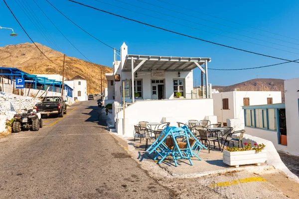 Serifos Griekenland September 2018 Main Street Chora Hoofdstad Van Het — Stockfoto