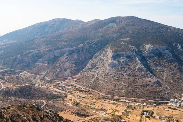 Bergachtige Natuur Van Het Eiland Van Sifnos Cycladen Griekenland — Stockfoto