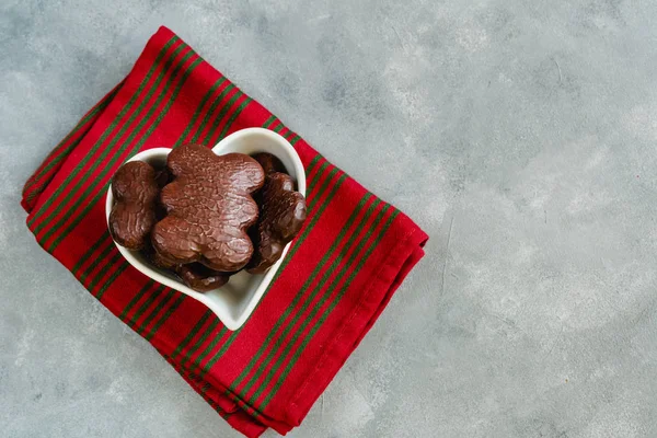 Torun Pão Gengibre Chocolate Biscoitos Tradicionais Poloneses Produzidos Desde Idade — Fotografia de Stock