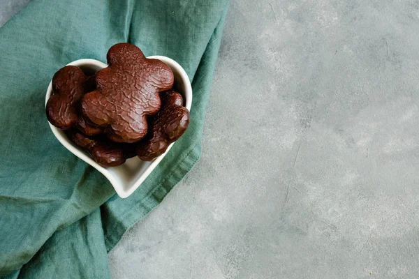 Torun Pão Gengibre Chocolate Biscoitos Tradicionais Poloneses Produzidos Desde Idade — Fotografia de Stock