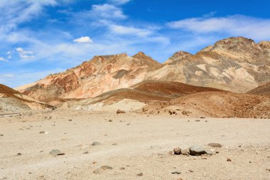 Beautiful mountains of Artist's Palette in Death Valley National Park, California, USA. clipart