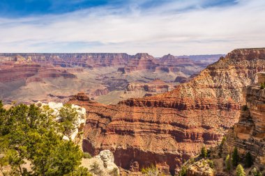 Arizona Grand Canyon Milli Parkı güzel manzara, ABD