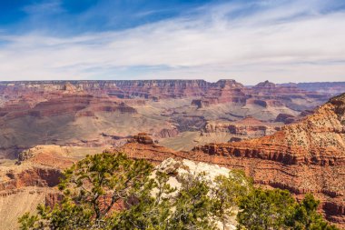 Arizona Grand Canyon Milli Parkı güzel manzara, ABD