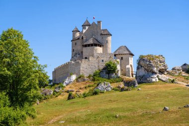 Polonya 'daki Bobolice Kalesi