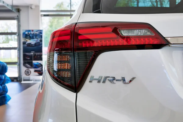 Gdansk, Polonya - 28 Mayıs 2020: Honda HR-V 'nin yeni modeli Gdansk galerisinde sunuldu
