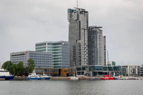 Gdynia Polen Juni 2020 Moderne Architectuur Van Torens Gdynia — Stockfoto