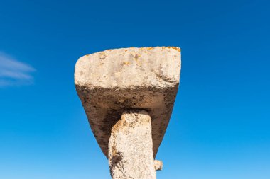 Talati de Dalt 'ın Menorca adasındaki talatik yerleşim yeri. Baleares, İspanya