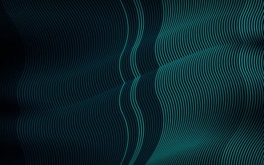 Zarif mavi dalgalı çizgiler soyut arkaplan