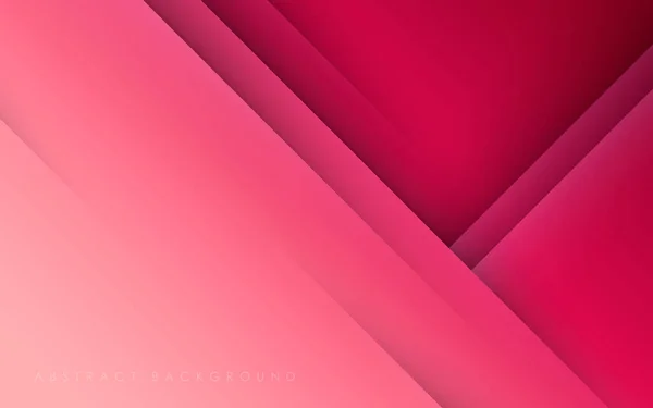 Moderno Abstracto Fondo Rosa Diagonal Decoración Corte Papel — Vector de stock