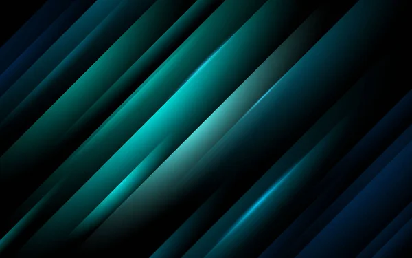 Modrá Abstraktní Čára Světlem Pozadí — Stockový vektor