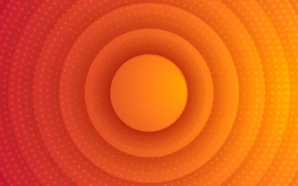 Αφηρημένη Κύκλο Χάρτινο Στρώμα Πορτοκαλί Φόντο Glitters Διακόσμηση — Διανυσματικό Αρχείο