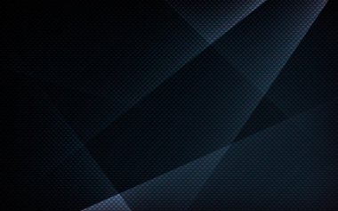 Siyah soyut geometrik arkaplan. Modern şekil konsepti.