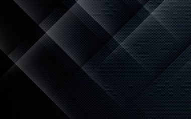 Siyah soyut geometrik arkaplan. Modern şekil konsepti.