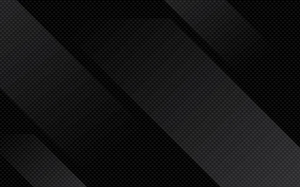 Fondo Geométrico Abstracto Negro Concepto Forma Moderna — Vector de stock