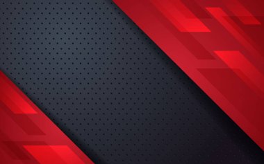 Kırmızı örtüşen katmanlar arka plan. Modern ışık katmanları şekil kavramı.