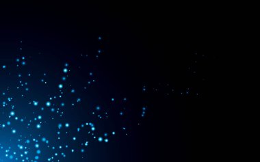 Mavi Soyut Bokeh Arkaplanı