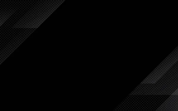 Siyah Soyut Geometrik Arkaplan Modern Şekil Konsepti — Stok Vektör