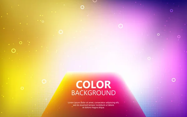 Abstract Blurred Gradient Background Colorful Background Geometric Shape Composition Useful — Stock Vector