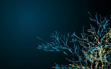 Soyut parlaklık arka plan vektörünü şekillendirir. Dijital grafik.