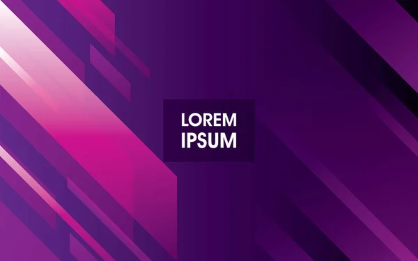Moderne Violet Géométrique Vecteur Fond — Image vectorielle