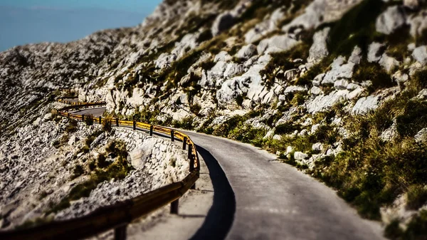 Sentiero Vuoto Sulla Sveti Jure All Interno Dei Monti Biokovo — Foto Stock