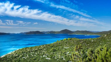 Hırvatistan Adriyatik Denizi, muhteşem sahil şeridi