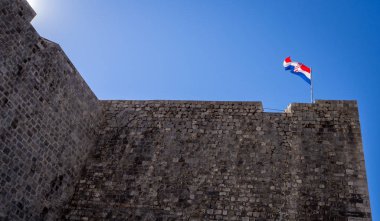 Dubrovnik, Hırvatistan tarihi kentin şehir duvar