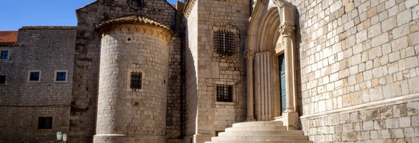 Mur Vieille Ville Dubrovnik Croatie — Photo