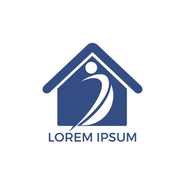 Tedavi ve Holistic Sağlık Merkezi logo tasarımı. İnsan sağlığı ve Tıp Merkezi logo tasarım şablonu.