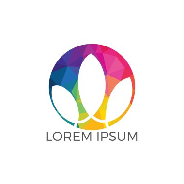 Spa logo lotus sağlık salon ve iş spa logosunu görmeniz gerekir. İş spa logo masaj sağlıklı tasarım şablonu.