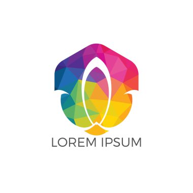 Lotus çiçeği logo tasarlamak. Yoga ve spa Güzellik logo tasarım şablonu. 