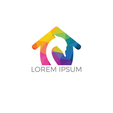 Kuğular logo tasarımı. Kuş logosu işareti. Ev Güzellik logo işareti.