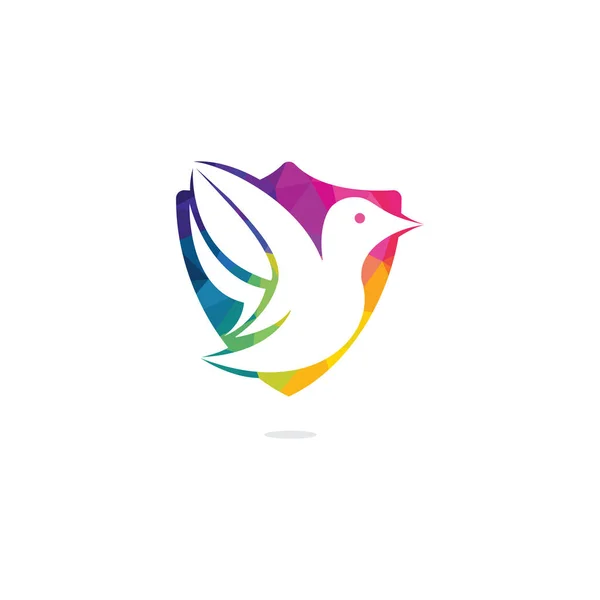 Дизайн Логотипа Птицы Креативный Дизайн Логотипа — стоковый вектор