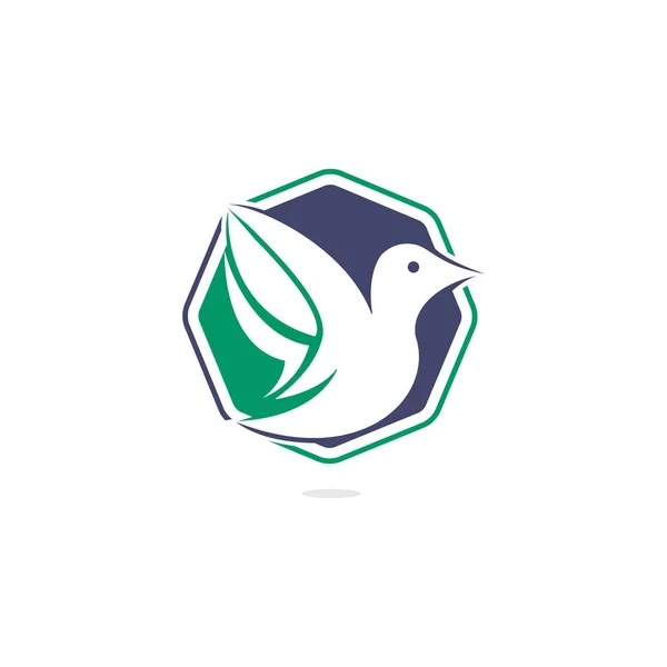 Bird Vektor Logo Design Creative Bird Vektor Logotypdesign Mall — Stock vektor