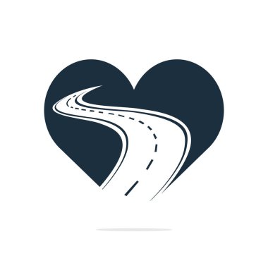 Yol vektör logosu tasarımına bayılıyorum. Yaratıcı yol yolculuğu logosu tasarımı.