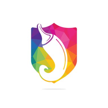 Chili sıcak ve baharatlı yemek vektör logosu tasarımı ilham verici. Chili Pepper simge vektör logo şablonu. 