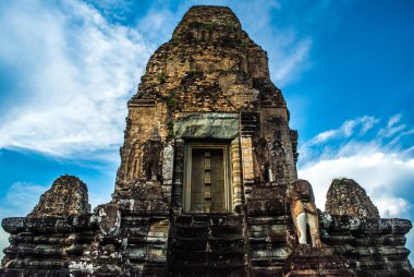 Gizemli kalıntıları antik öncesi Rup Tapınağı Angkor, Siem Reap, Kamboçya