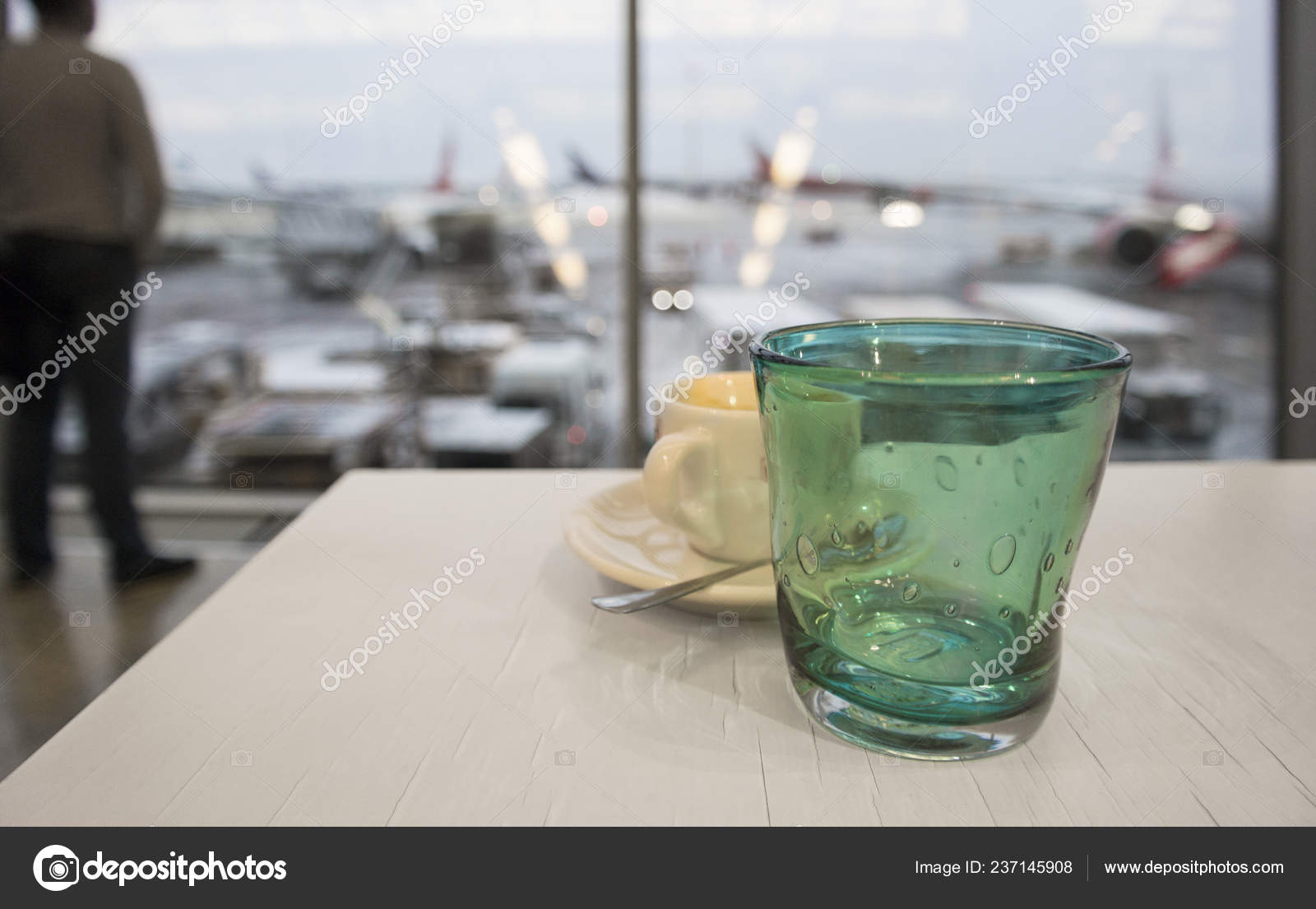 Cup Espresso Glass Still Water Table Airport Man Window Blurred Stock Photo Image By C Vectorass Cup Espresso Glass Still Water Table Airport Man Window Blurred Stock Photo Image By C Vectorass