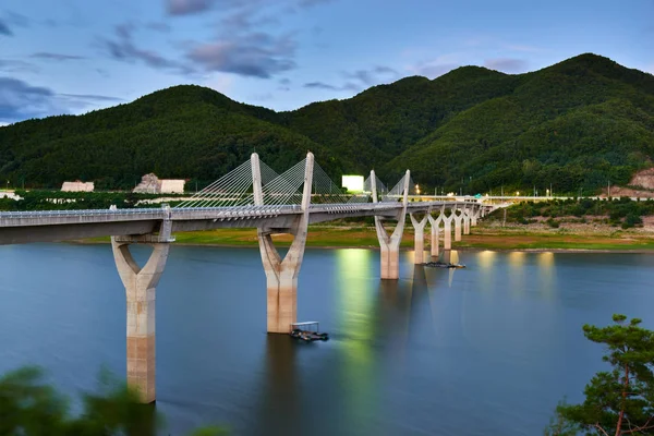 Inje 38 big bridge in Inje-gun, Gangwon-do, Korea.