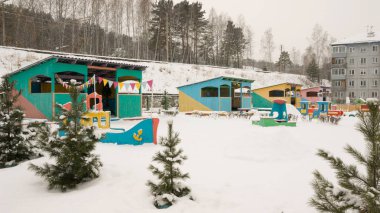 Anaokulu toprakları üzerinde