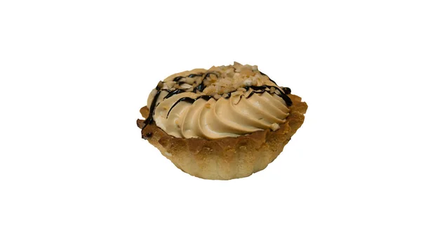 ケーキ クリーム ピーナッツ ロイヤリティフリーのストック画像
