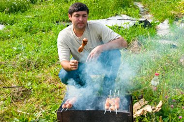 Izgarada barbekü