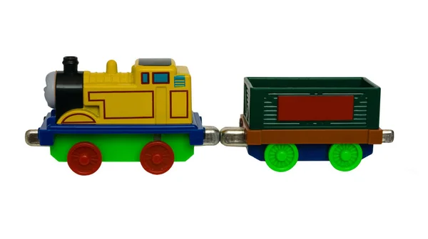 Toy Children Locomotive Trailer — Stock Photo, Image